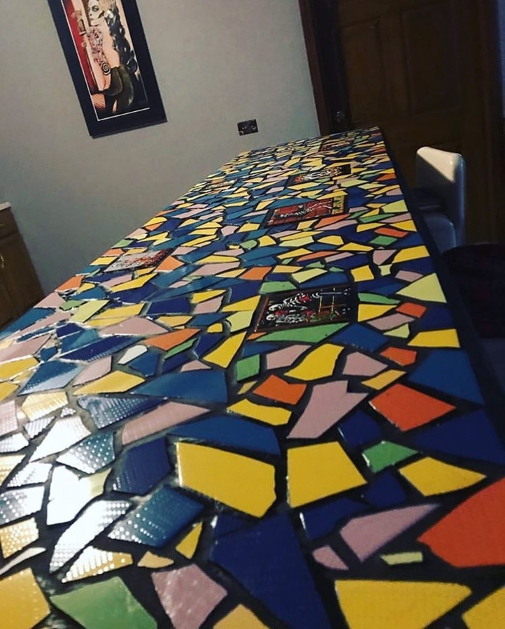 Barra de mosaico