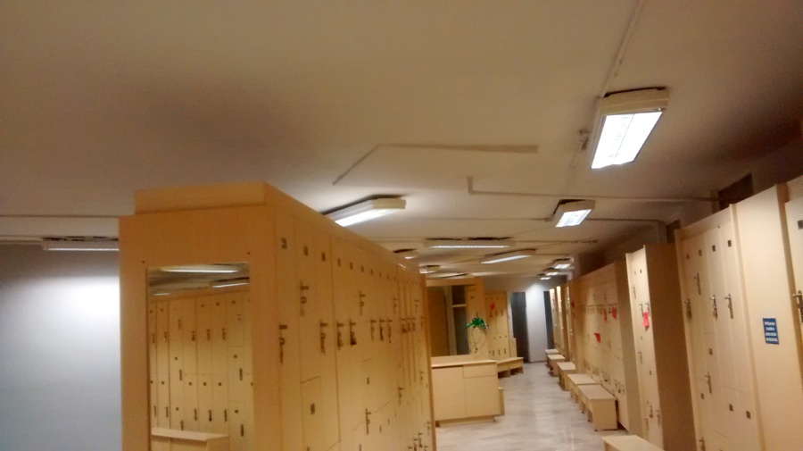 Vestidores Gimnasio
