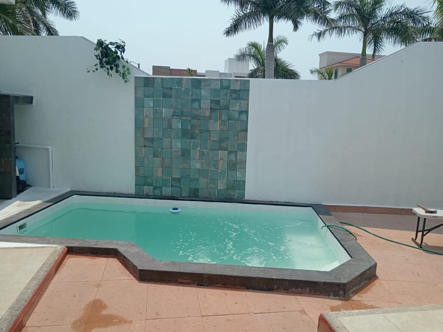 Piscina en patio