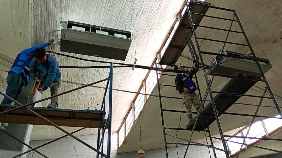 INSTALACION DE EQUIPOS FAN & COIL