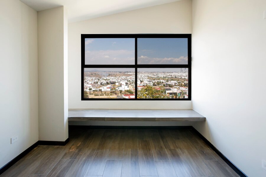 Ventana hacia el paisaje urbano