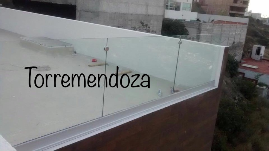Barandales de cristal templado