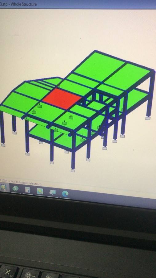 Revisión de modelo estructural de oficinas