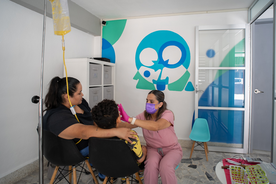 Mural en Consultorio