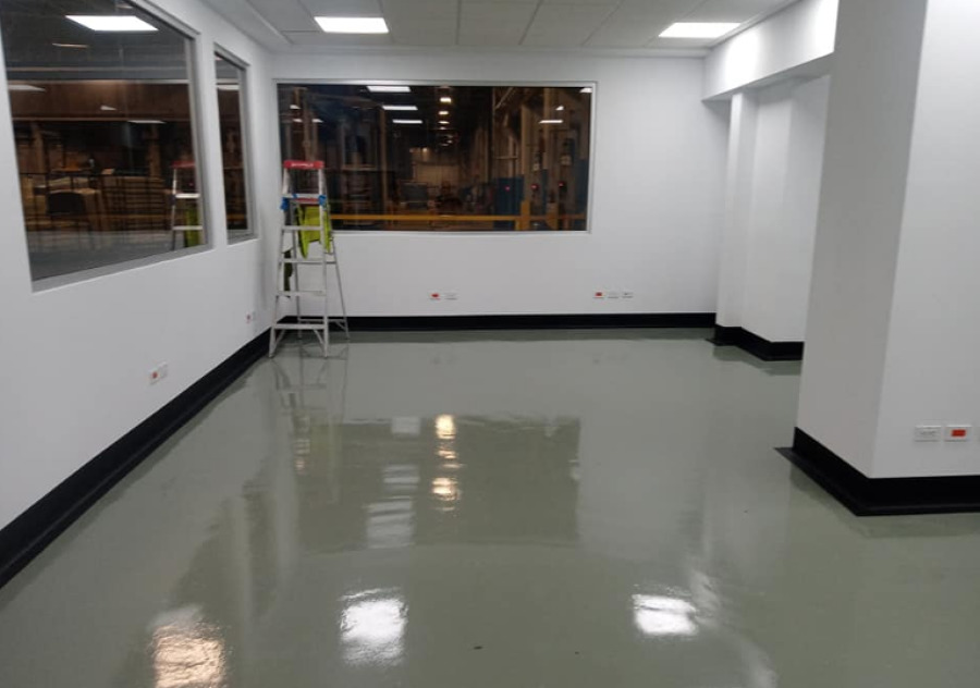 Piso Epóxico Laboratorio Hillrom