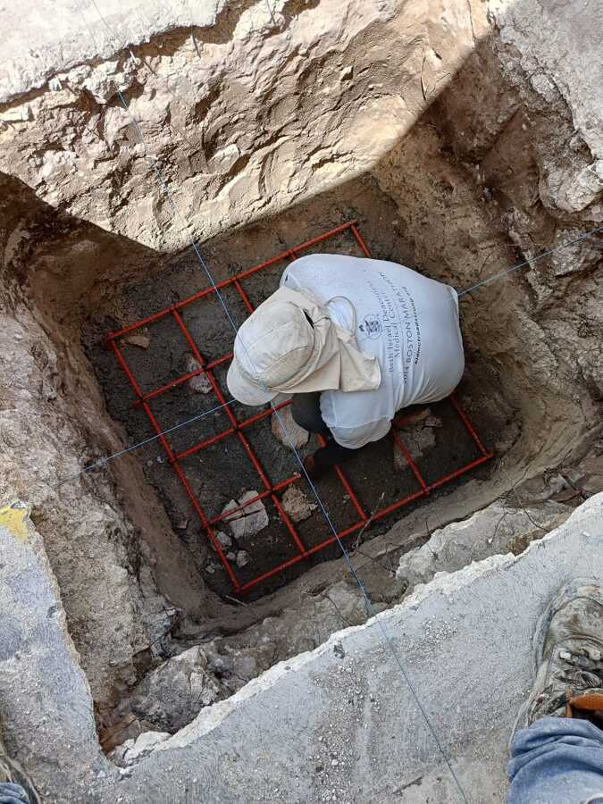 Zapata de concreto