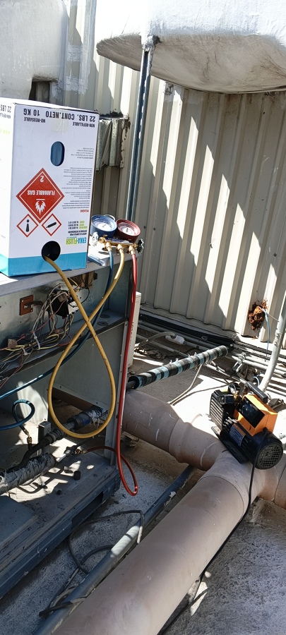 Lavado de sistema con limpiador