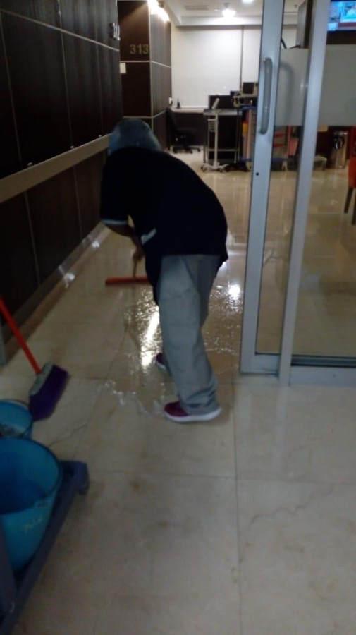 Limpieza de pisos