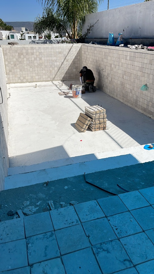 Colocación de mármol