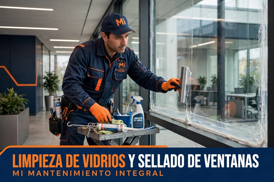 LIMPIEZA DE VIDRIOS Y SELLADO HERMÉTICO