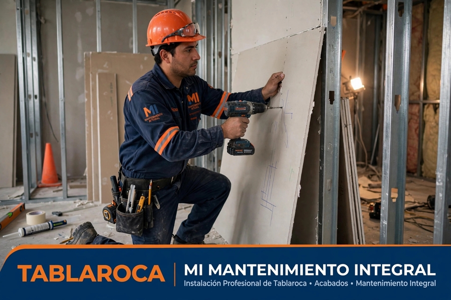 TABLAROCA Y DIVISIONES PARA OFICINA