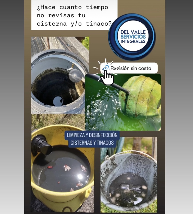 LAVADO Y DESINFECCIÓN DE CISTERNAS Y TINACOS EN CUERNAVACA Y AL REDEDORES