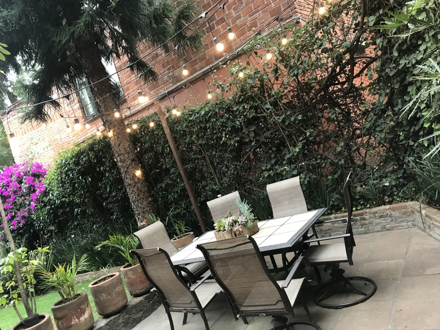 Mesa de jardin