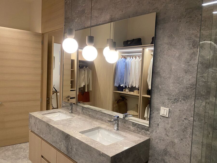 suministro y colocacion de espejos de baño