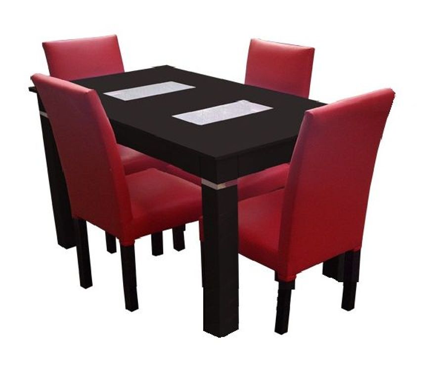 ANTE COMEDOR 4 SILLAS TAPIZADAS 