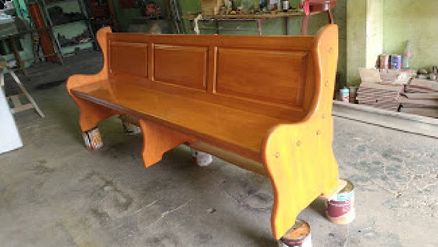 banca para iglesia 1/3