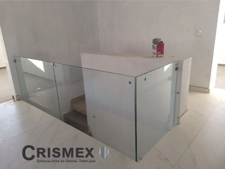 Barandales de Cristal Templado y Acero Inoxidable Crismex