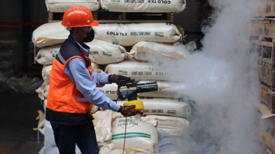 Fumigación Grado Alimenticio