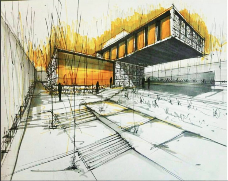 Boceto de Casa Habitación