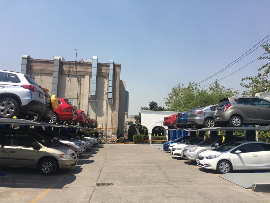 Montacoches para estacionamiento