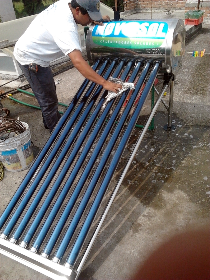 Foto: Calentador Solar Novosol de Ser Verde Querétaro #24677 - Habitissimo