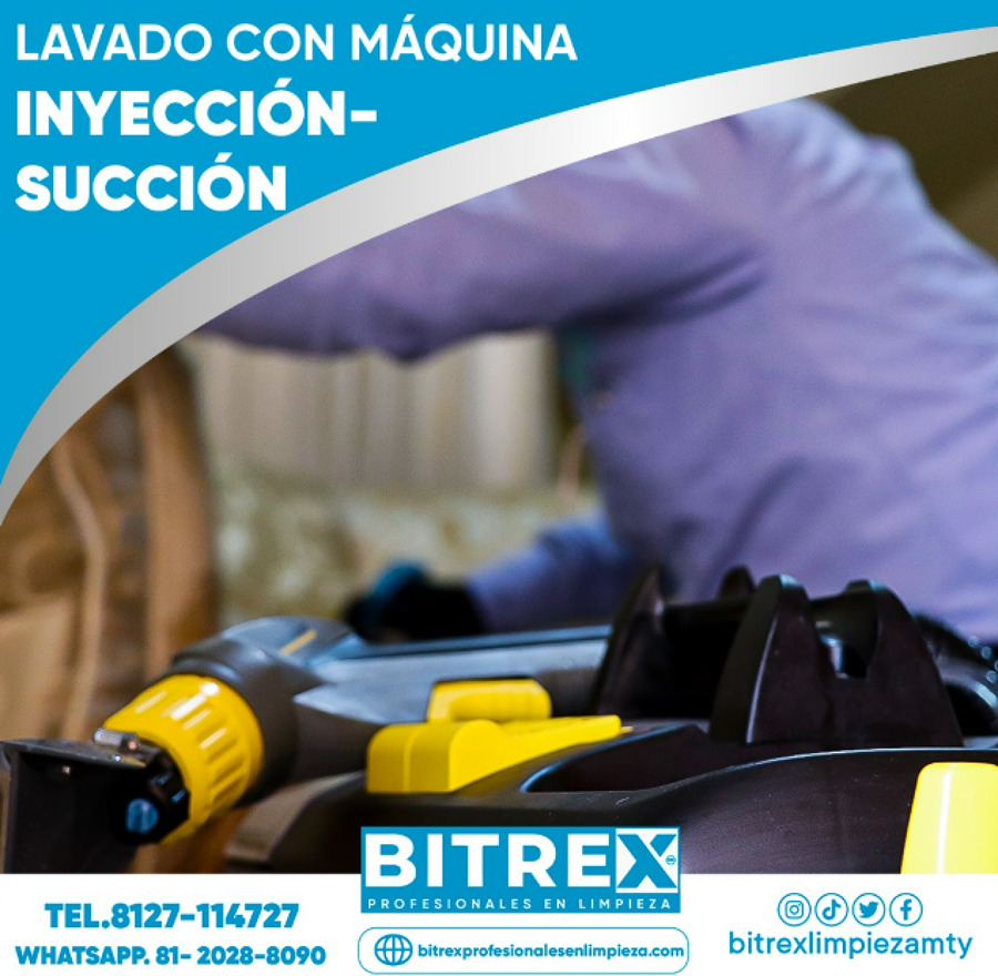 Lavado Profesional con Inyección–Succión: Limpieza Profunda Garantizada