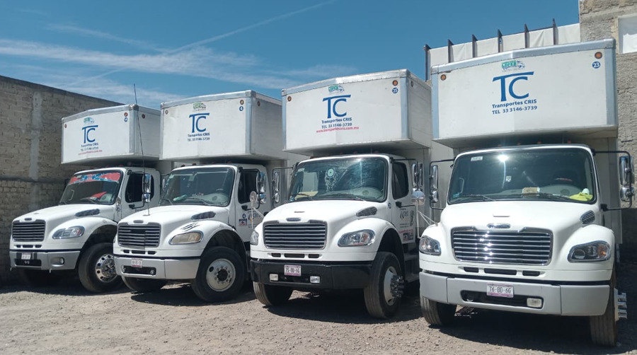 Mudansas, transporte de carga