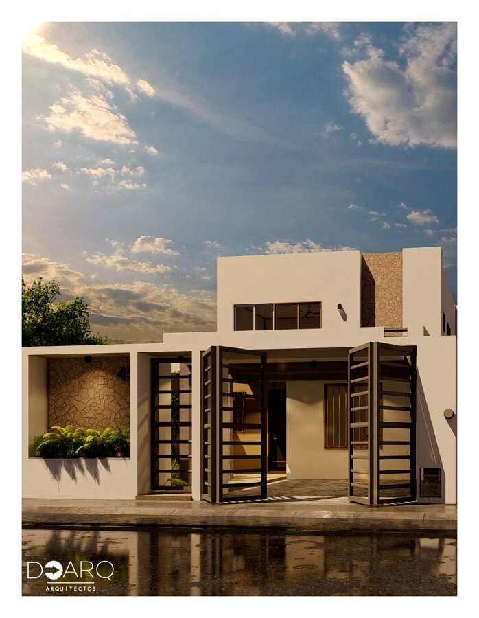 Residencia moderna contemporánea