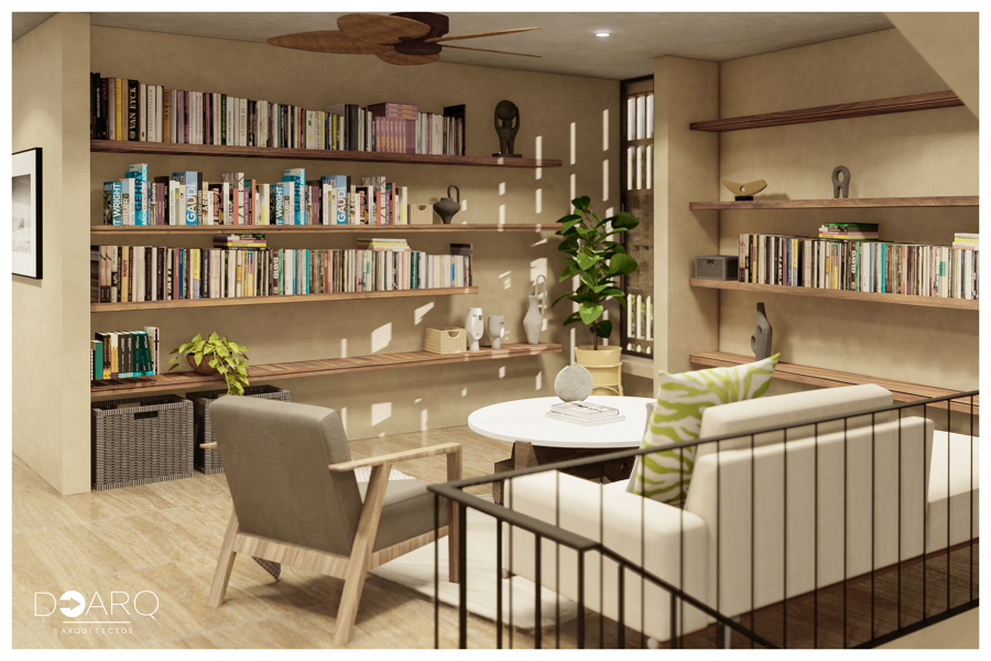 RESIDENCIA SOLUNA BIBLIOTECA