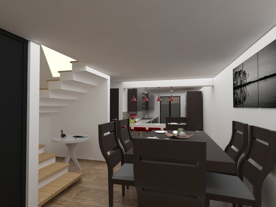 COMEDOR Y ESCALERAS