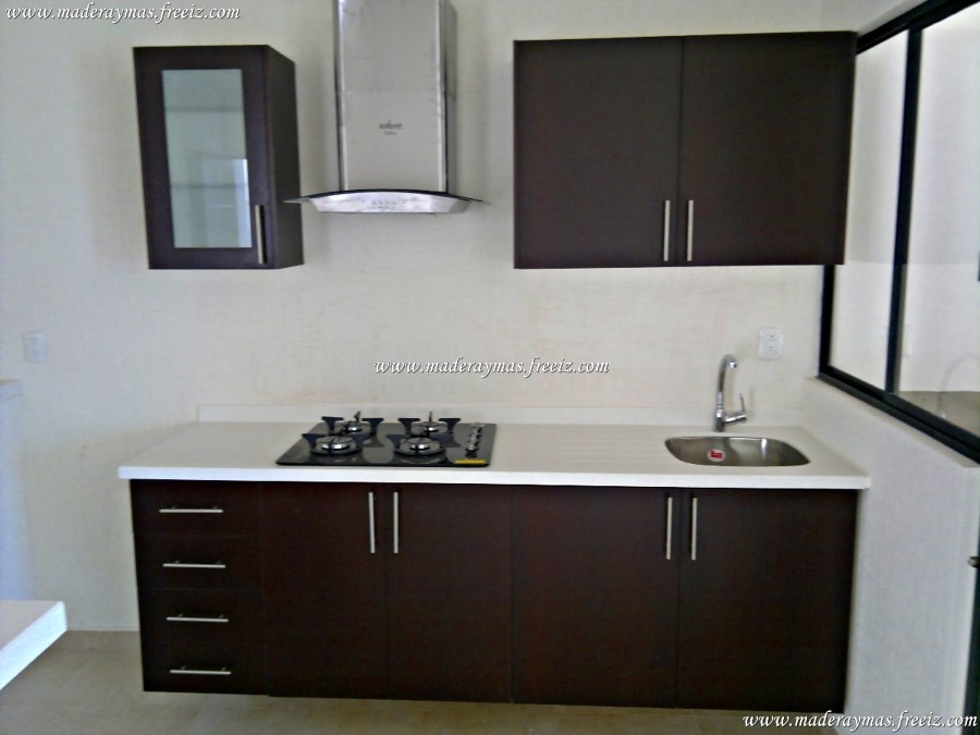 cocina color chocolate