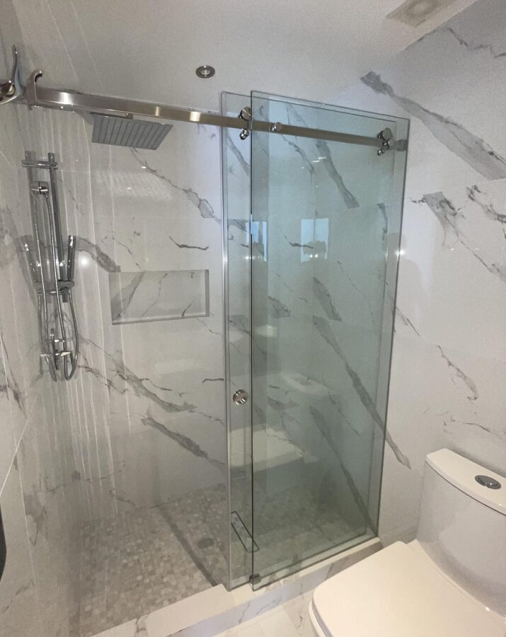 Cancel de Baño de Cristal Templado