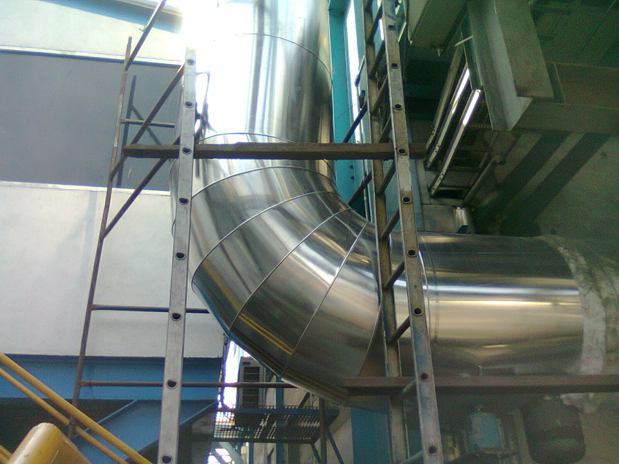 INSTALACIÓN Y MONTAJE DE ALUMINIO SOBRE DUCTO DE ALUMINIO