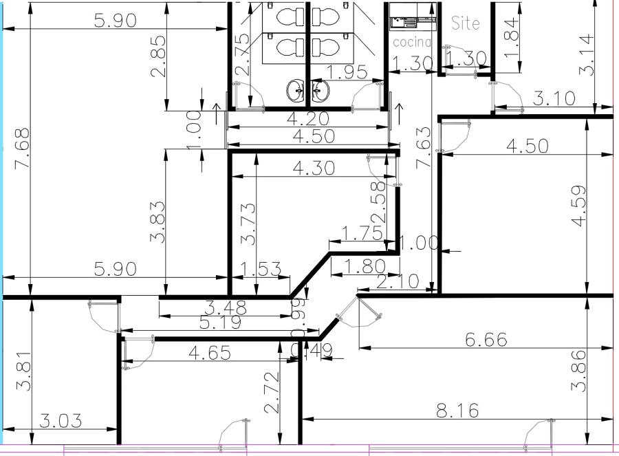 Redistribucion de oficinas de Enalte 3
