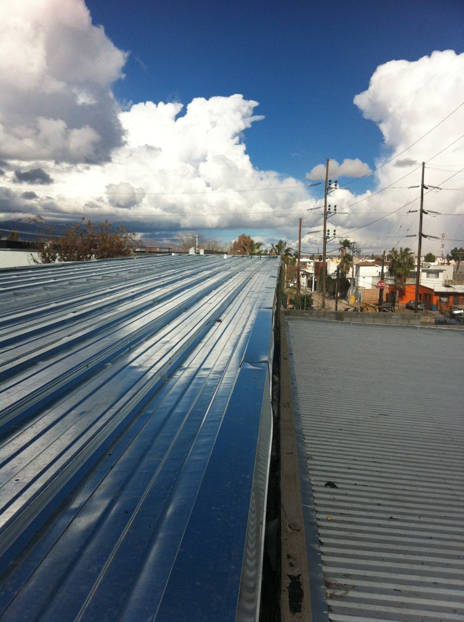 Cubierta Standing Seam