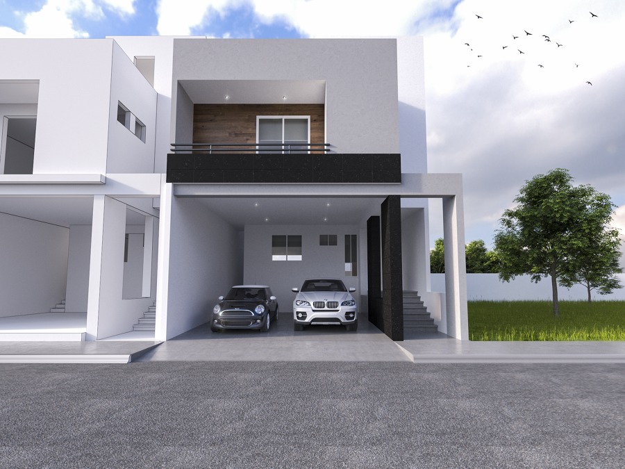 Render de casa en Cumbres Elite Premier