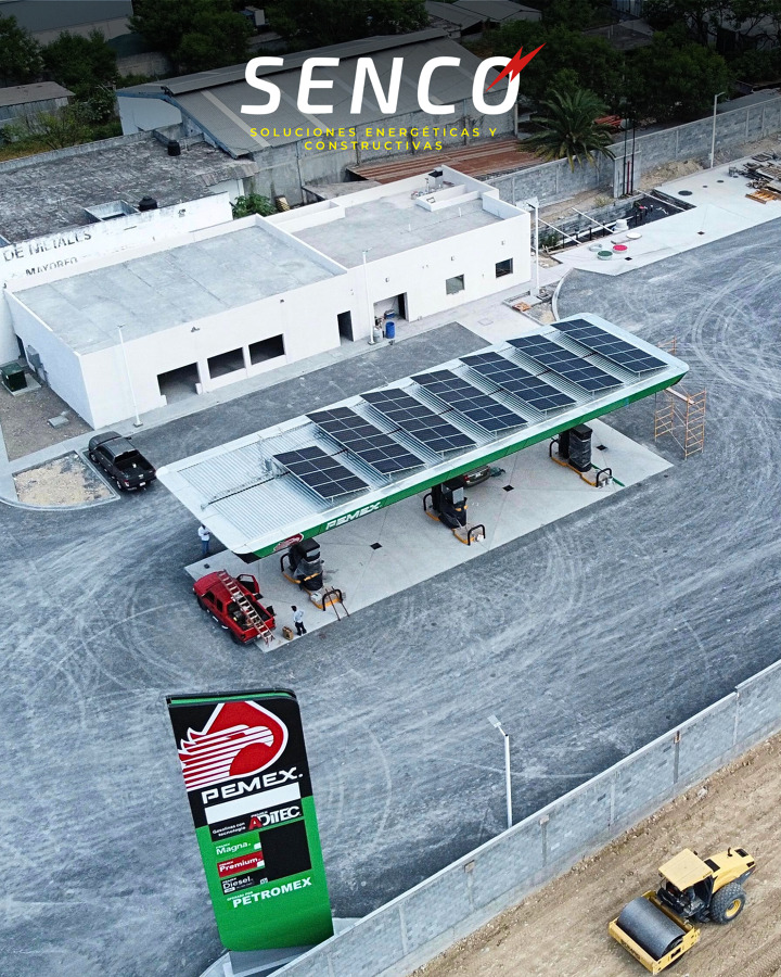 Instalación en gasolinera COMERCIAL