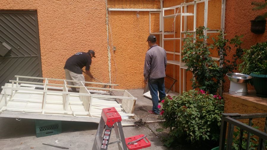 Remodelación de patio en Valle de Aragón 3era Sección