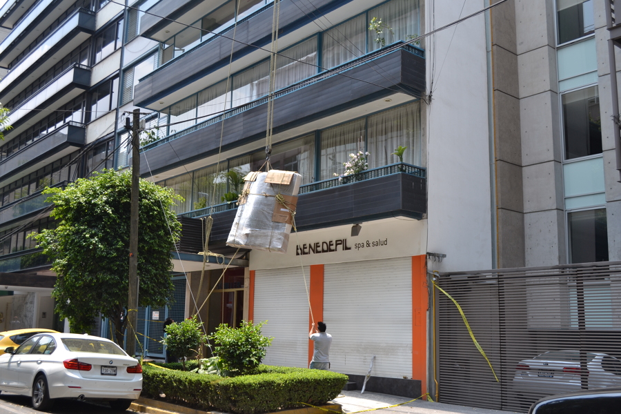 Maniobra de amarres para volar