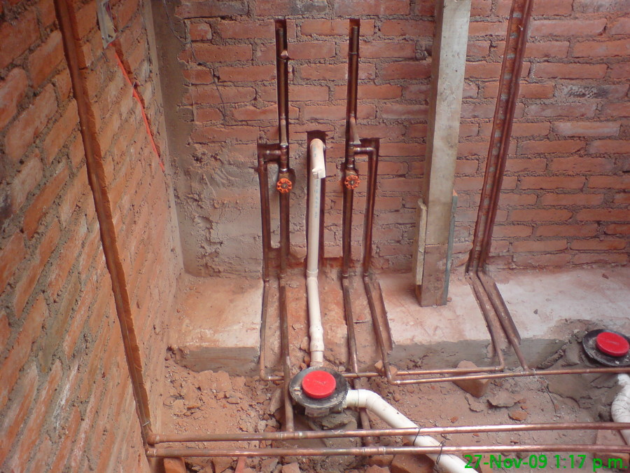 ramaleo hidráulico y sanitario casa tlacopac 