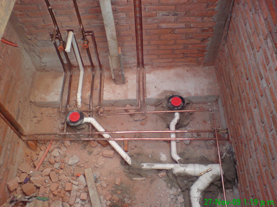 ramaleo hidráulico y sanitario casa tlacopac 