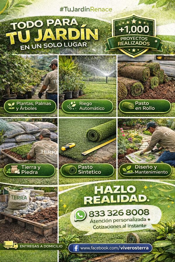 Servicios de Jardineria Tampico Tamaulipas