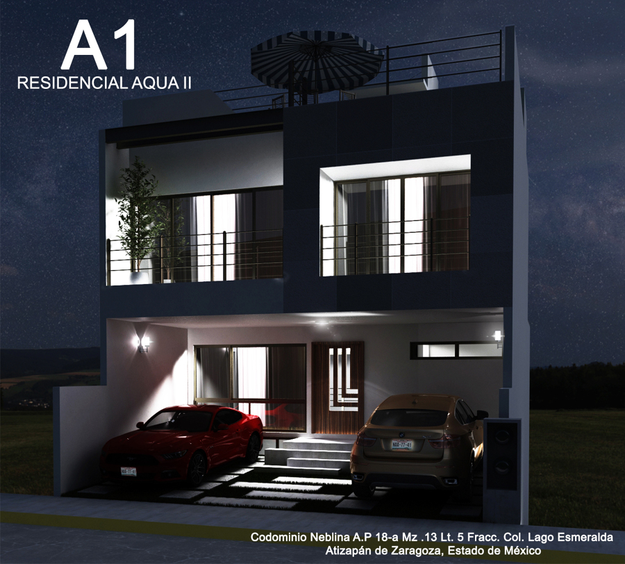 Render para presentación de proyecto arquitectónico