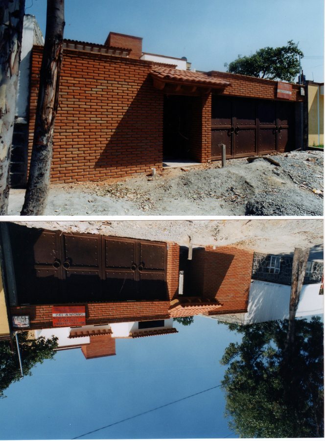 Fachada Casa Cancun en el Ajusco