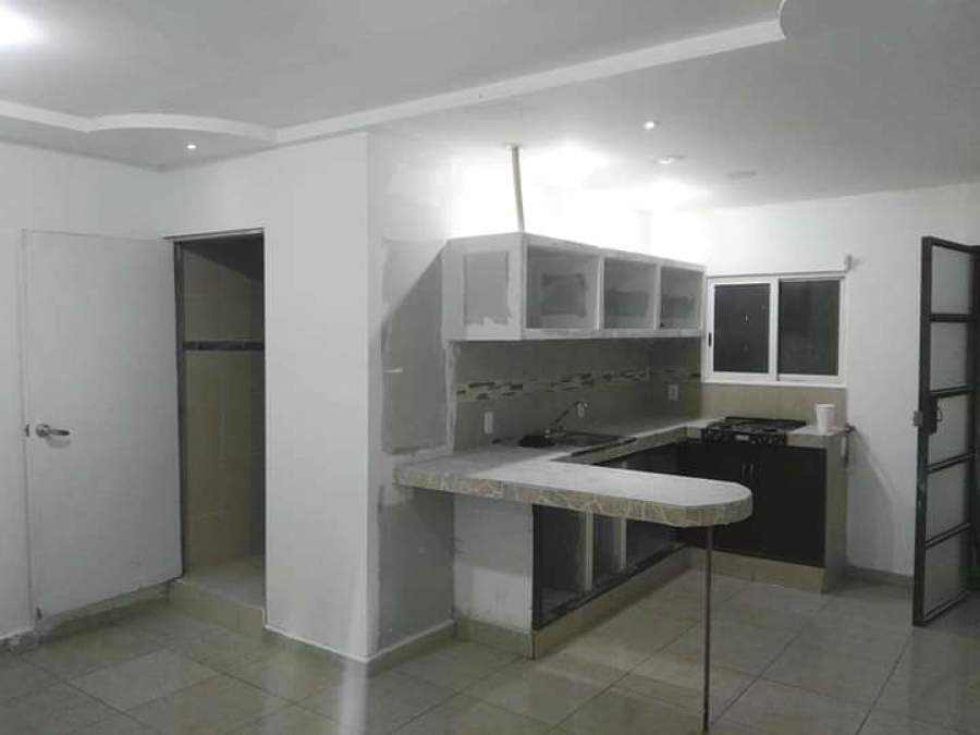 Remodelación y construcción de sala cocina y baño