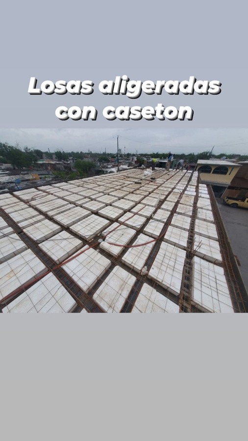 Losa aligerada con caseton