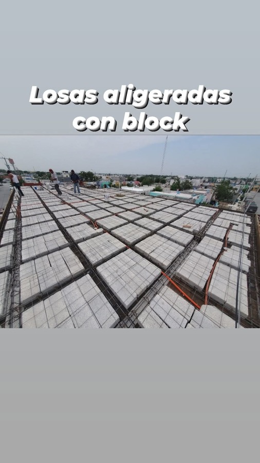 Losa aligerada con block
