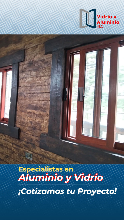 Ventanas de aluminio deslizables