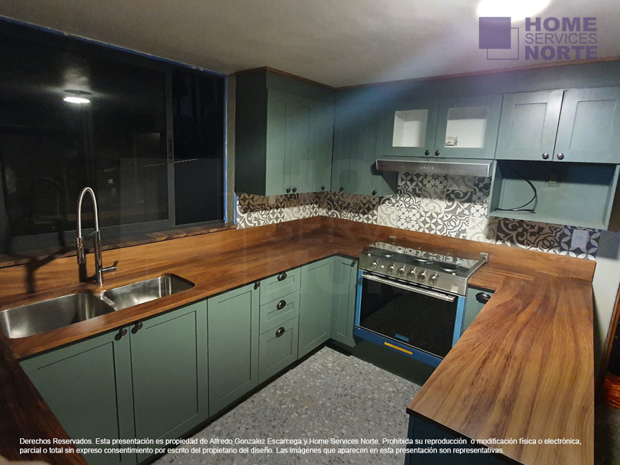 Cocina estilo Farmhouse