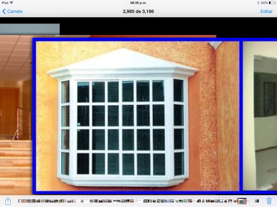 Ventana cuadriculada 